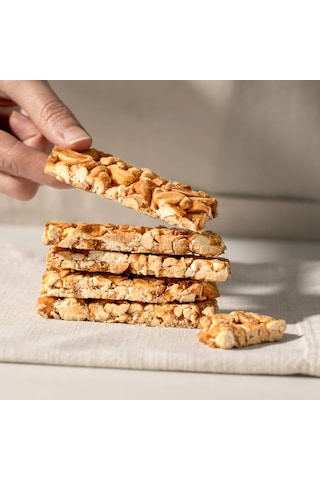 Şekeri Meyveden Yer Fıstığı Krokan Bar 20g 6'lı Paket