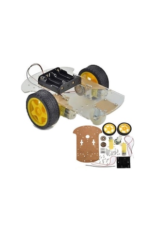 Arduino Uzaktan Kumandalı Robot Araba Kiti Set Proje