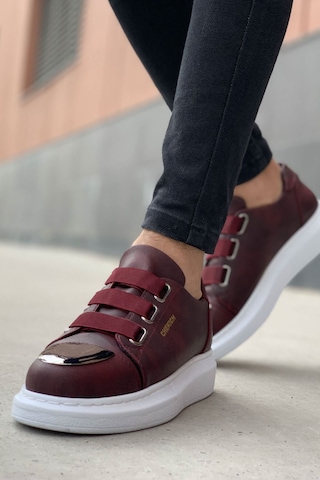 Ch251 Cbt Mirror Erkek Ayakkabı Bordo Bordo