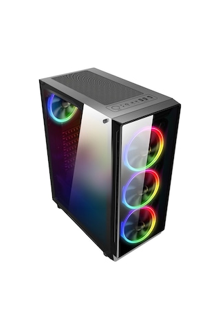 Gaming Dangerzone 400W Psu 4Xrgb Kumandalı Fan Oyuncu Kasası