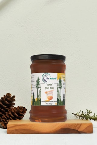 Çam Balı Cam Kavanoz 400 Gr - %100 Doğal Ham Çam Balı