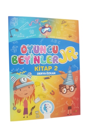 Tazof Oyuncu Beyinler Jr. Seviye 1-2 2 Kitap Bir Arada