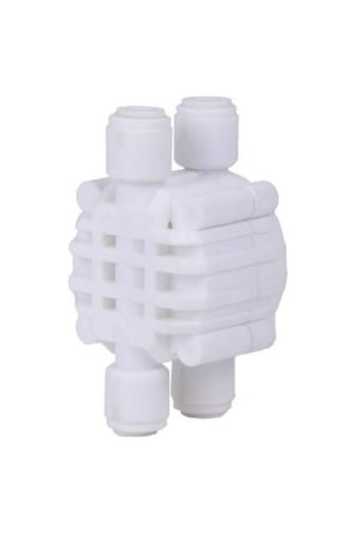 Su Arıtma Cihazı 1/4 Quick Shut Off Valf 4 Yönlü Vana