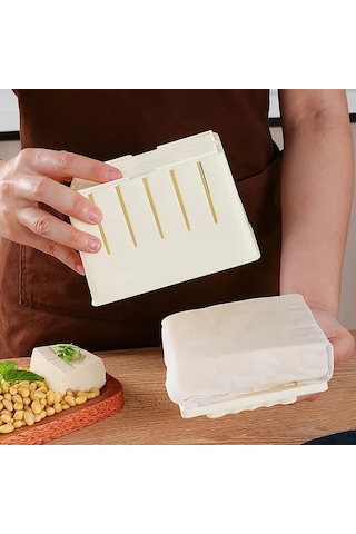 Willowhaven Beyaz Peynir Presi, Yoğurt Süzgeci, Tofu Presi, Su-tofu Makinesi, Mutfak Aletleri Beyaz