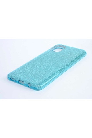 Galaxy A51 Pariltili Simli Kalite Sert Silikon Kilif 408378630