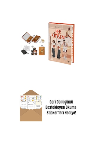 Eflâl 4 Ciltli - Kutulu Set + Her Kimsen - İlk Set Ciltli + Okuma Sticker'ları