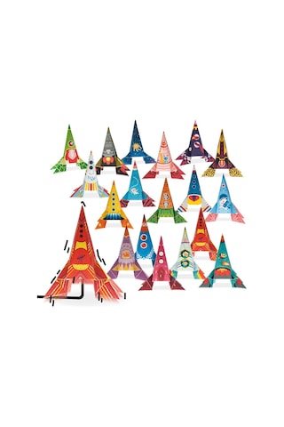 Ludattica Easy Origami - Rocket