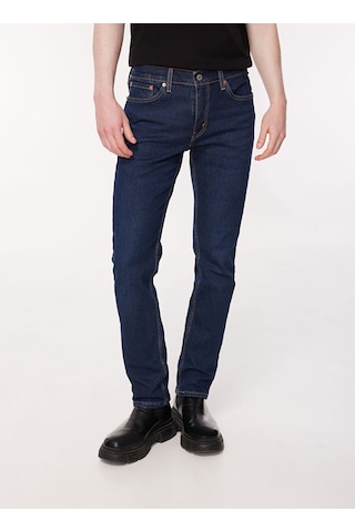 Levi's Erkek Slim Fit Jean Pantolon - Günlük Minimalist Stil Koyu İndigo