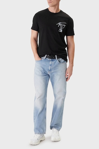 Tommy Jeans Erkek T Shirt Dm0dm22553 Bds Siyah Siyah