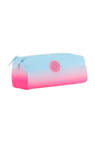 Kaukko İki Bölmeli Kız Çocuk Okul Kalem Çantası - Mavi Pembe - K2708 Mavi - Pembe