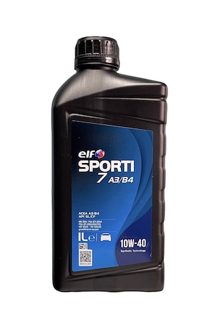 Elf Sporti 7 10W-40 Acea A3/B4 Motor Yağı 1 L