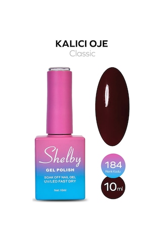 Shelby 10 Ml. A184 Kalıcı Oje