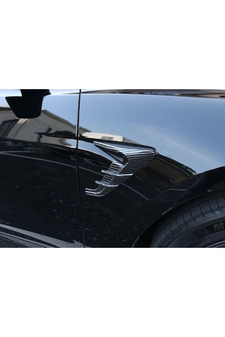 Tesla Juniper Yan Kamera Çerçeve Kapağı Hw4.0 Katmanlı Model 2 Adet Mat Karbon Siyah