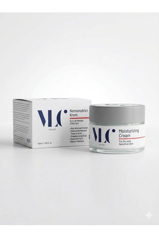 Vlc Nemlendirici Krem Kuru Ve Hassas Ciltler 50 Ml