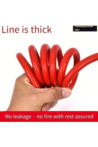 Xuweiwei Heavy Duty Bakir Kablolar Araba Ve Kamyon Turbo Batarya Jump Lead 15748inch 1pc