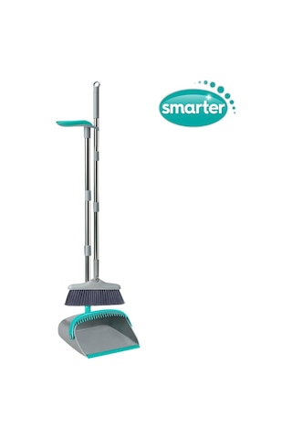 Smarter Premium Katlanır Faraşlı Süpürge Çelik Saplı
