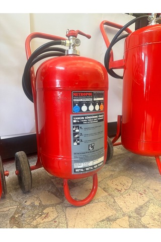 25 Kg D Tozlu Metal Yangınlarını Söndürme Cihazı
