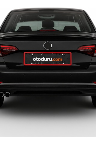 Kırmızı Çerçeveli Universal Araç Plakalık Seti 2 Adet