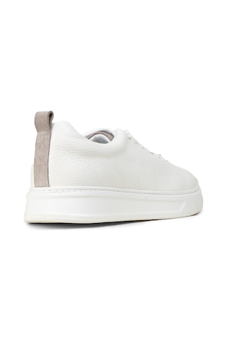 Deery Erkek Beyaz Hakiki Deri Sneaker Ayakkabı - 02010mbyzp01 Beyaz