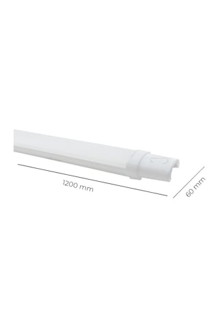 36w Oval Led Etanj Armatür Ip65 4000k Gün Işığı - 2 Adet Gün Işığı