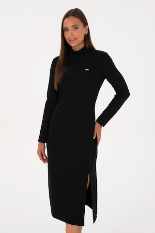 U.s. Polo Assn. Kadın Siyah Elbise Örme 50313549-vr046 Siyah