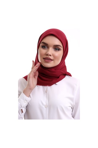 Pamuklu Pano Düz Desensiz Örtü Kırmızı