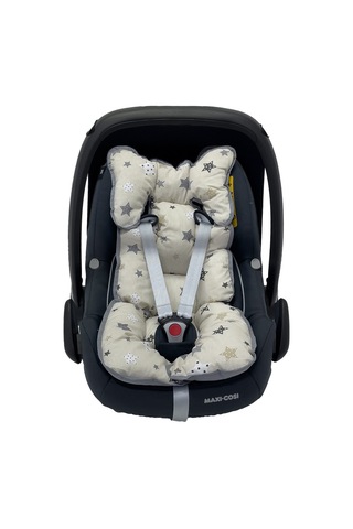 Ezh Collection 8010 Puset ve Oto Koltuğu Minderi Krem