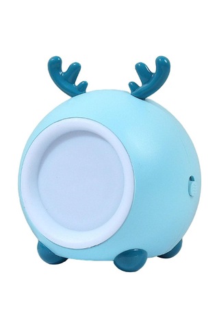Suntek Geyik Gece Lambası Kawaii Hayvan Lamba Kısılabilir Mavi