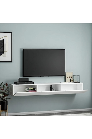 Tv Sehpası Tunus Beyaz 180 Cm