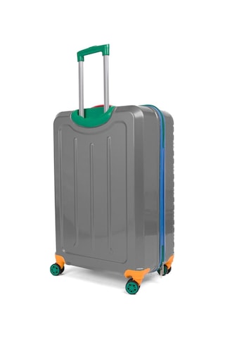 Kabin Boy %100 Polikarbon Valiz 4x2 Teker Gri 1089 Gri