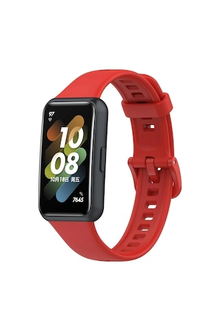 Band 7 Ve Honor Band 7 Akıllı Bileklik Uyumlu Kordon Spor Jel Silikon Kayış Renk50