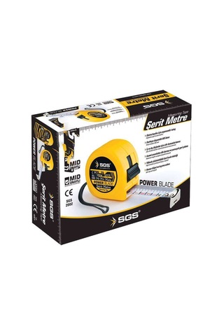 Sgs Çelik Şerit Metre 3mt-16 MM Sgs2000