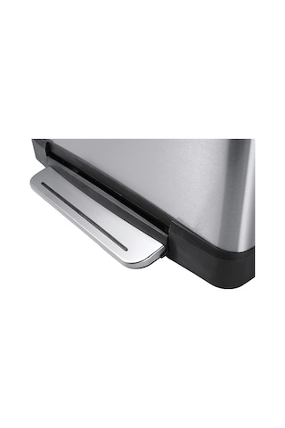 Primanova E-Cube Paslanmaz Çelik Pedallı Çöp Kovası 30 Lt D-14679 Mat