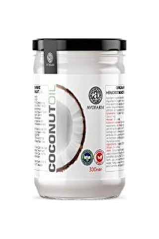Avofarm Organik Soğuk Sıkım Hindistan Cevizi Yağı%100 Organik 300 Ml