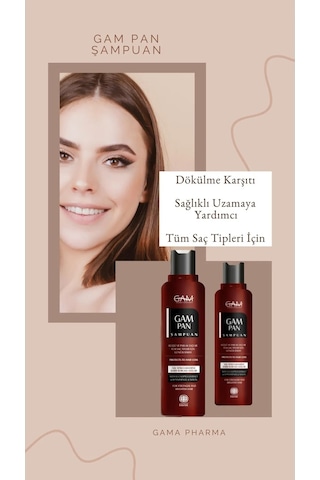 Gam Pan Dökülme Karşıtı Koruyucu Günlük Bakım Şampuanı 275 ML