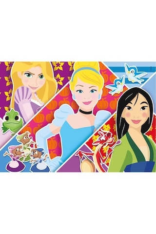 Clementoni Prensesler Kız Çocuk Puzzle 2X20 Parça 24766