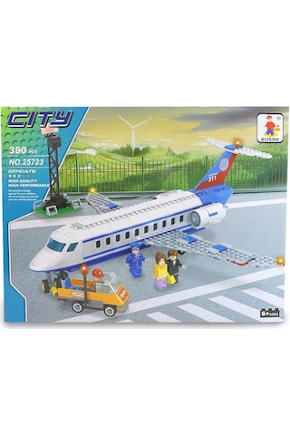 Mega Oyuncak Ausını Cıty Uçak  390 Parça 25723