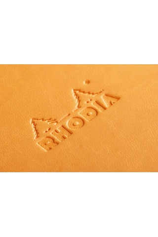Rhodia Çizgili Defter 90X140 Turuncu Sert Kapak Rw118068 Turuncu