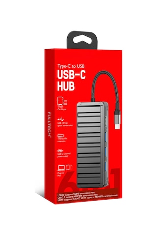 6 İn 1 3x Usb 1x Sd 1x Tf 1x Hdmı Çıkışlı Usb C Hub Çoklayıcı Görüntü Ve Veri Aktarıcı