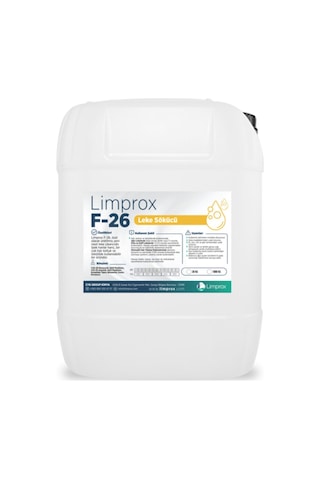 Limprox F-26 Profesyonel Leke Çıkarıcı Ve Kir Sökücü - 10 Litre