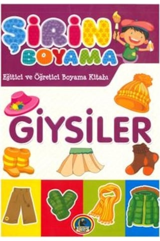 Karatay 4e Şirin Boyama Kitabı Giysiler 16 Syf