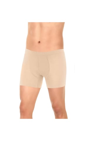 Yıldız Erkek Bambu Likralı Boxer 320 - 3 Adet Ten
