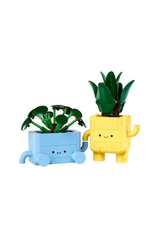 LEGO® Botanicals Mutlu Bitkiler 10349 - 9 Yaş ve Üzeri Çocuklar için Dekoratif Çiçek Yapım Seti (217 Parça)