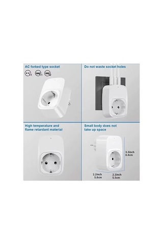 Tekli Yüksek Voltaj Korumalı Duvar Prizi 2x Type-c 1x Usb Çıkışlı Priz Grup Priz Çoğaltıcı Siyah Normal