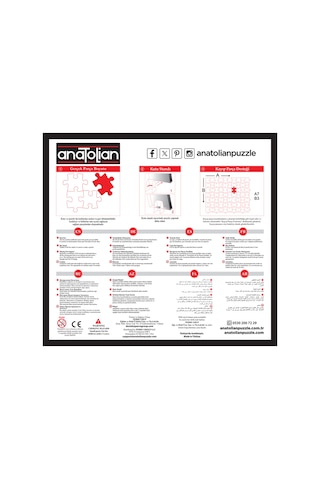 Anatolian 500 Parçalık Puzzle - Sabah Sakinliği 3649