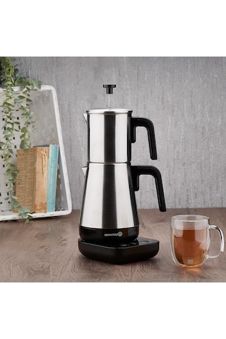 Korkmaz A850 Moderna Elektrikli Çay Makinesi French Press Özellik