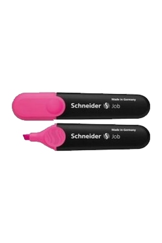 Schneider Fosforlu Kalem 150 Pembe 10 Adet Pembe