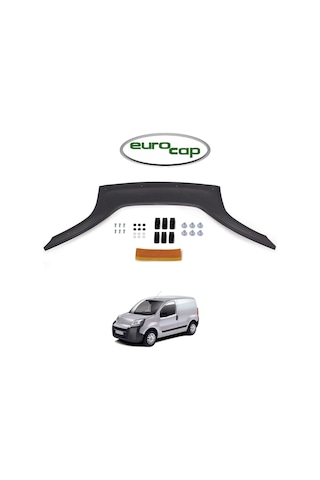 Eurocap Fiat Fiorino Ön Kaput Koruyucu Rüzgarlık 3Mm Abs 2007-