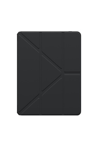 Baseus Minimalist Apple İpad Uyumlu Air 4 & Air 5 10.9'' Kılıfı - Siyah Kapaklı Kılıf