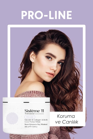 Sisteme 11 Boya Koruyucu Saç Maskesi 350 Ml